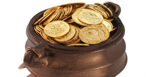 Найти клад золотых монет