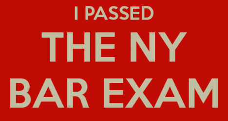To pass NY Bar Exam