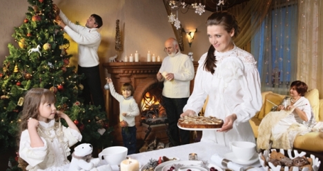 Крепкая счастливая семья