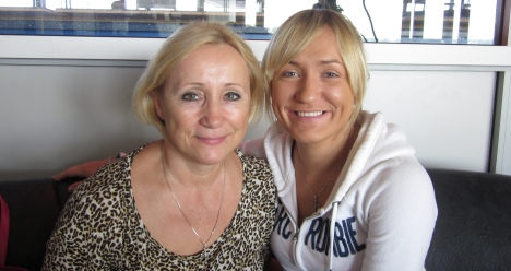 Воссоединение  и радость встречи с доченькой  в Америке