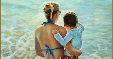 Поездка с сыночком на море