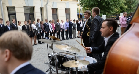 мой сын Даниил поступает в театральный колледж ОлегаТабакова