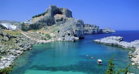 греция остров Родос, море