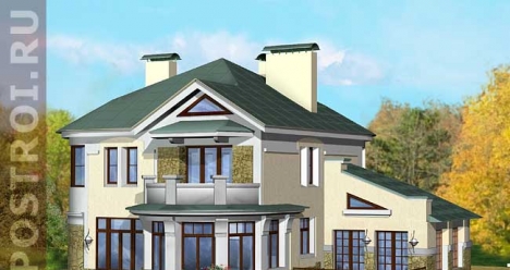 Собственный двухэтажный дом с бассейном и сауной