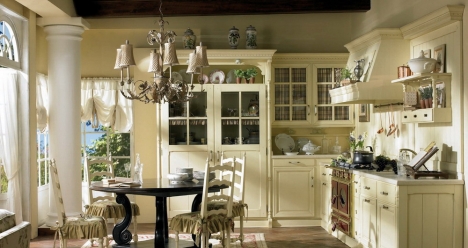 Кухня в новой квартире