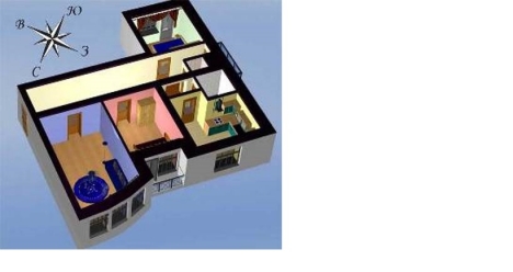 Новая трехкомнатная квартира  в Сыктывкаре