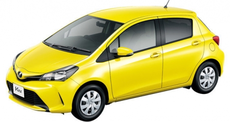 я приобрела машину Toyota Vitz yellow (automatic)