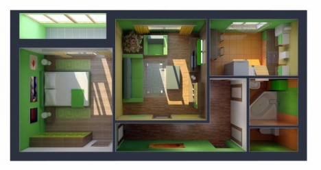 Своя двухкомнатная квартира