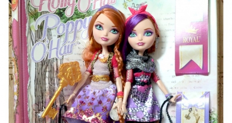 мои куклы Holly OHair и Poppy OHair из Ever After High