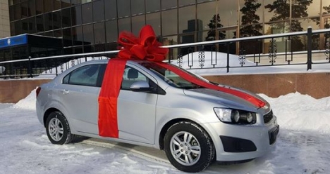 Выигрыш в лотерею автомобиль