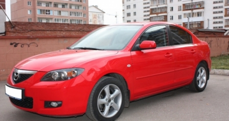 мазда тройка седан 2008г.в. за 420т.р.