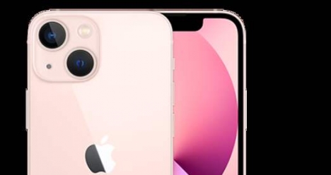 айфон 13, в розовом цвете