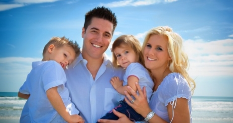 Крепкая дружная семья