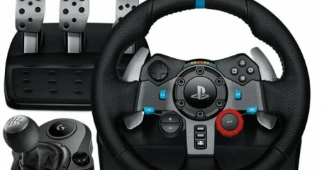 Руль Logitech G29 + коробка передач Driving Force Shifter, д